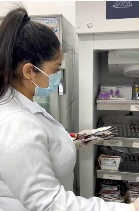 Foto agência transfusional