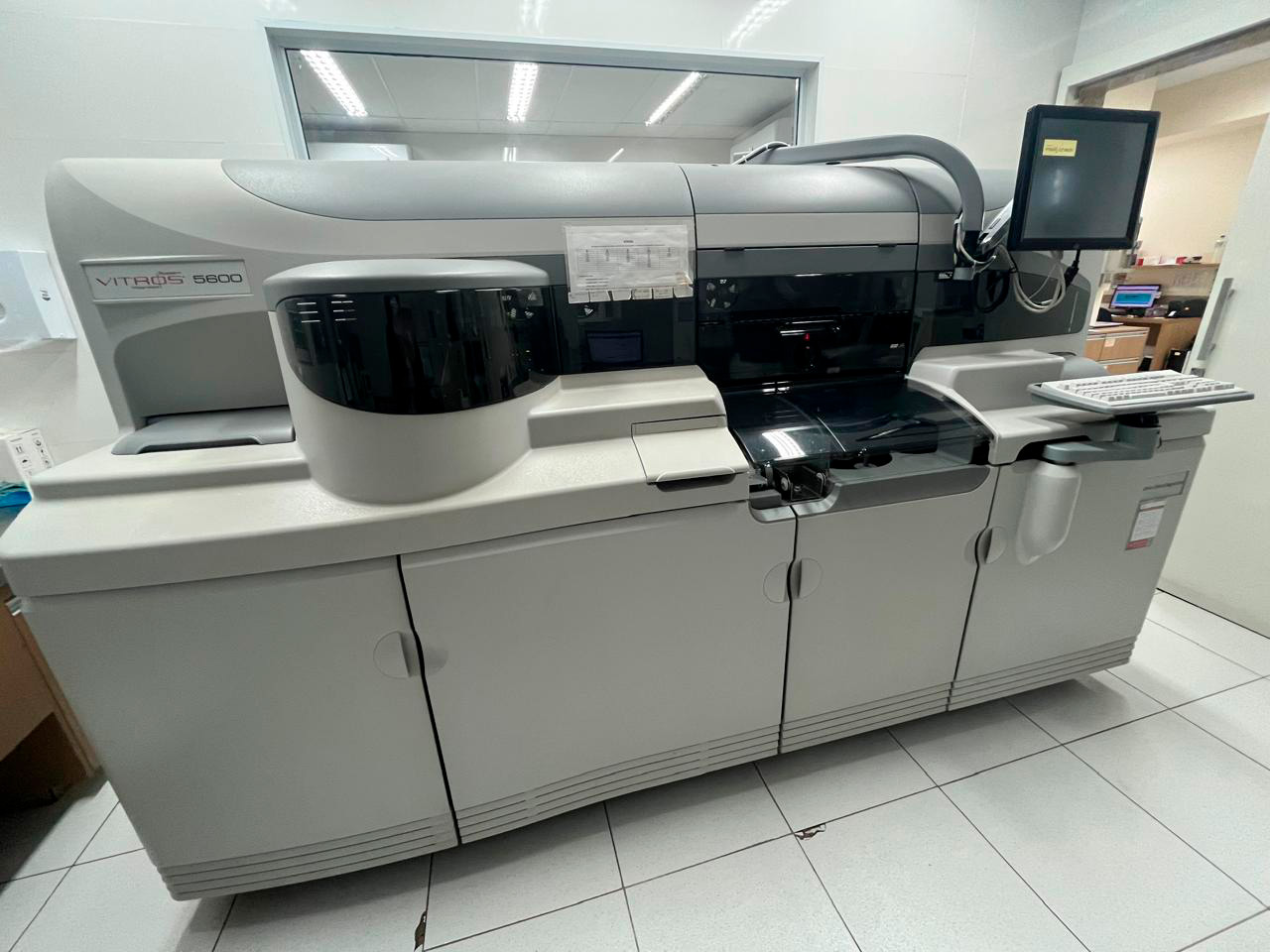 Foto laboratorial e patológica